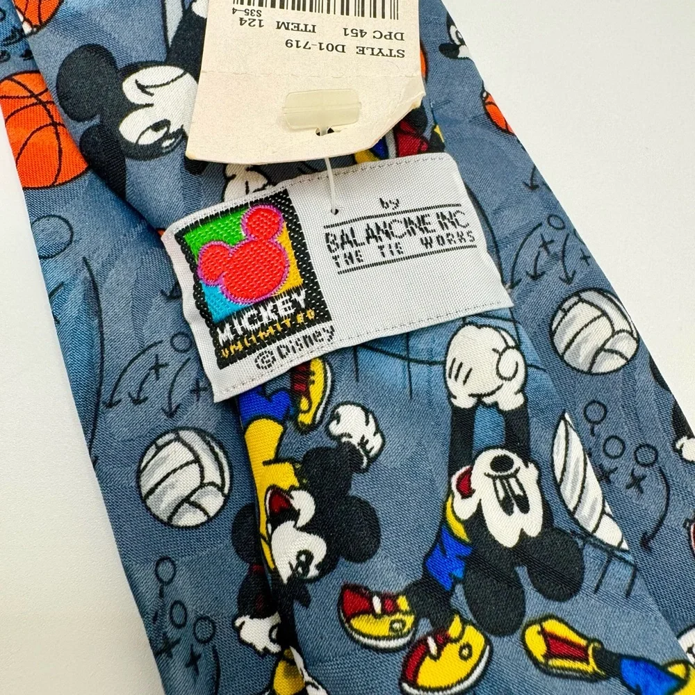 NWT Mickey Unlimited Disney The Tie Works‎ By Balancine Vintage